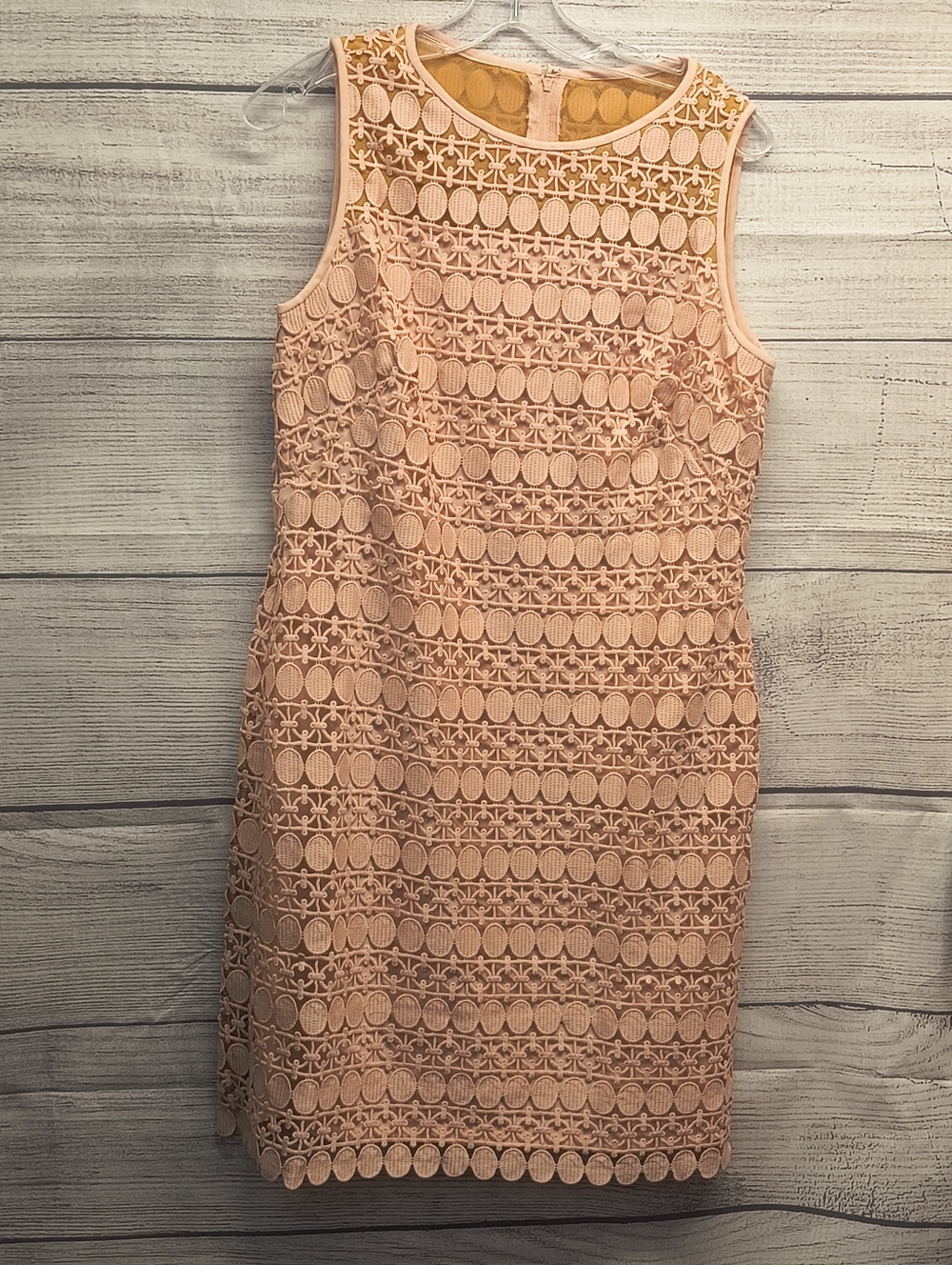 Lauren Ralph‎ Lauren Sleeveless Sheath Dress English Rose Size 10